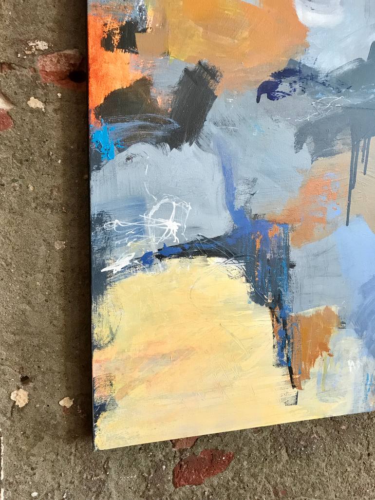 Original Abstract Expressionism Abstract Painting by Jeffrey Tover