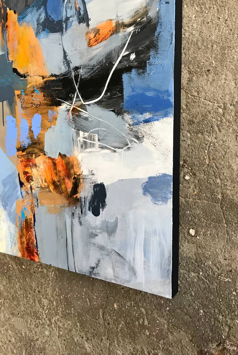Original Abstract Expressionism Abstract Painting by Jeffrey Tover