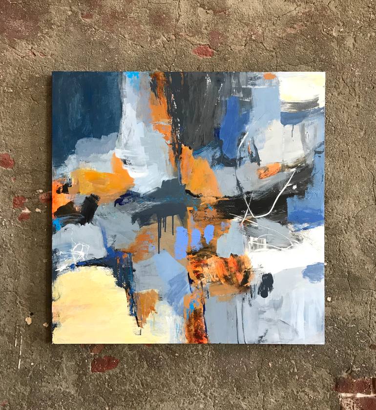 Original Abstract Expressionism Abstract Painting by Jeffrey Tover