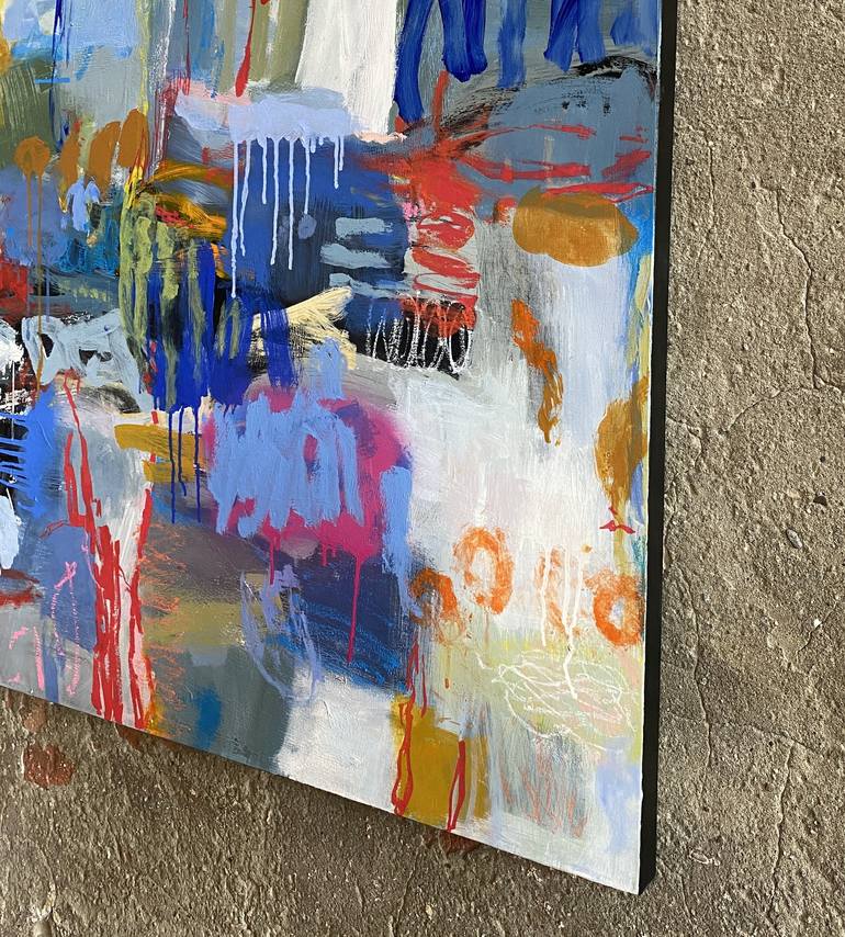 Original Abstract Expressionism Abstract Painting by Jeffrey Tover