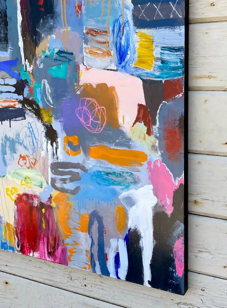 Original Abstract Expressionism Abstract Painting by Jeffrey Tover