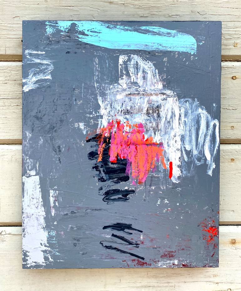 Original Abstract Expressionism Abstract Painting by Jeffrey Tover