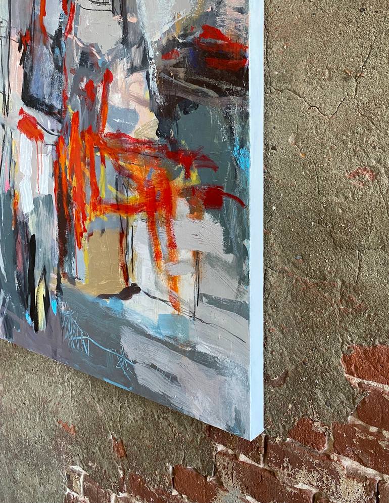 Original Abstract Expressionism Abstract Painting by Jeffrey Tover
