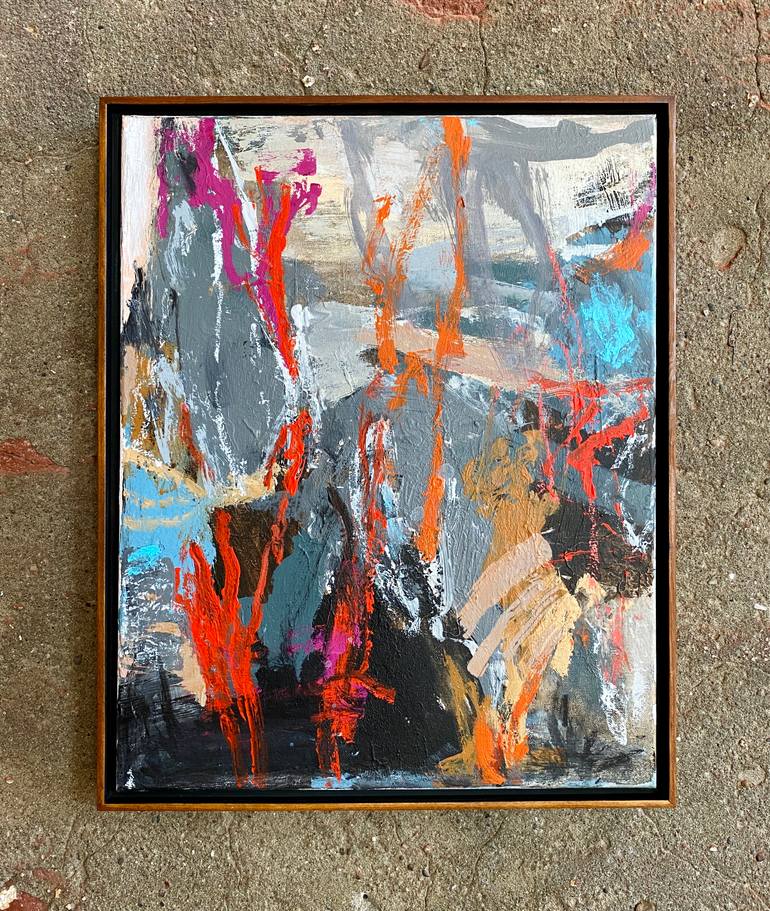 Original Abstract Expressionism Abstract Painting by Jeffrey Tover
