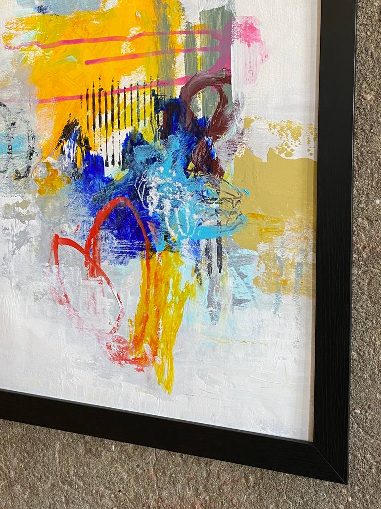 Original Abstract Expressionism Abstract Painting by Jeffrey Tover