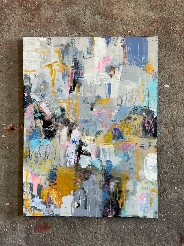 Original Abstract Expressionism Abstract Painting by Jeffrey Tover