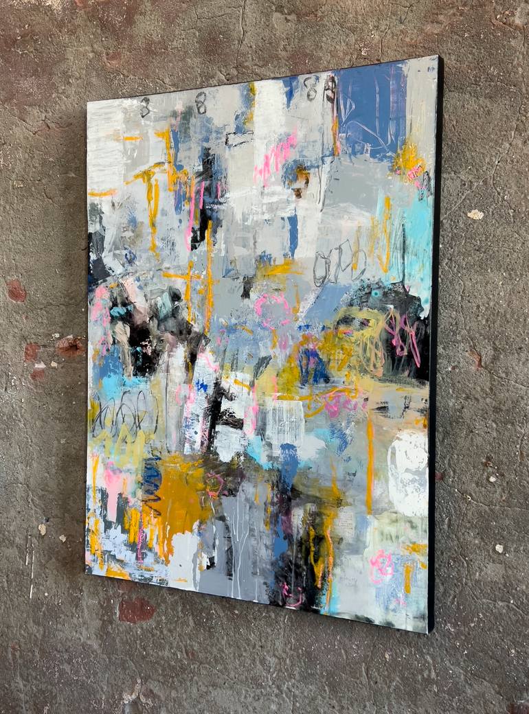 Original Abstract Expressionism Abstract Painting by Jeffrey Tover