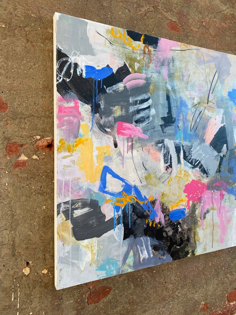 Original Abstract Expressionism Abstract Painting by Jeffrey Tover
