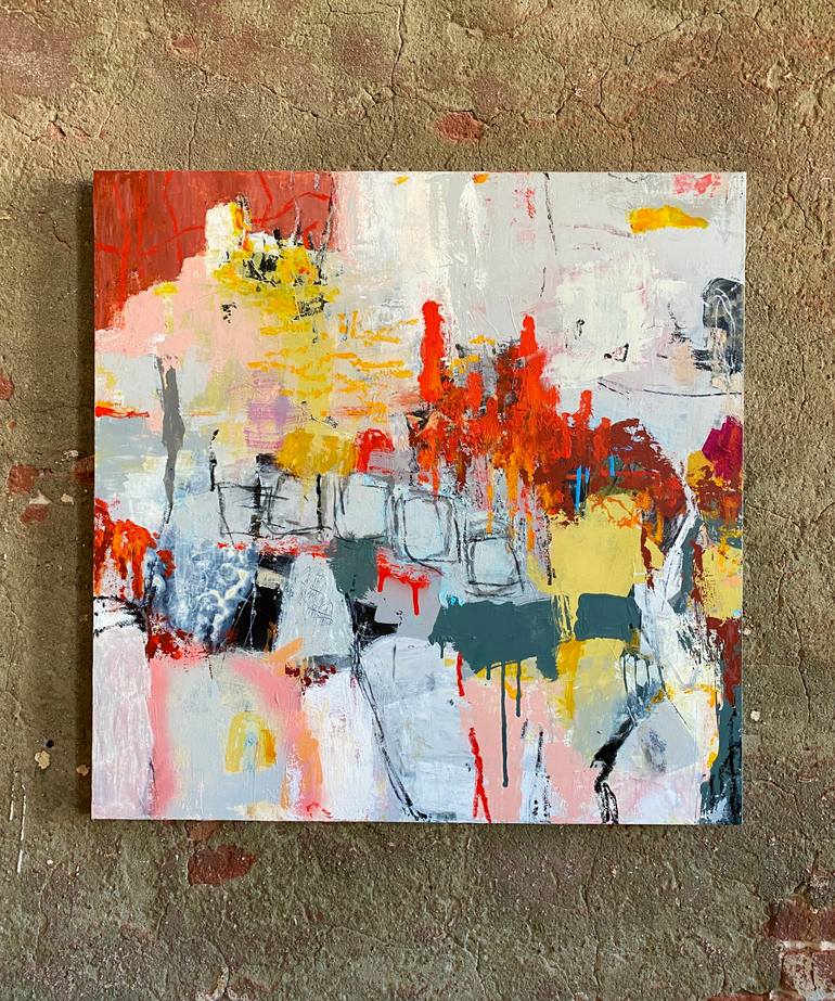 Original Abstract Expressionism Abstract Painting by Jeffrey Tover