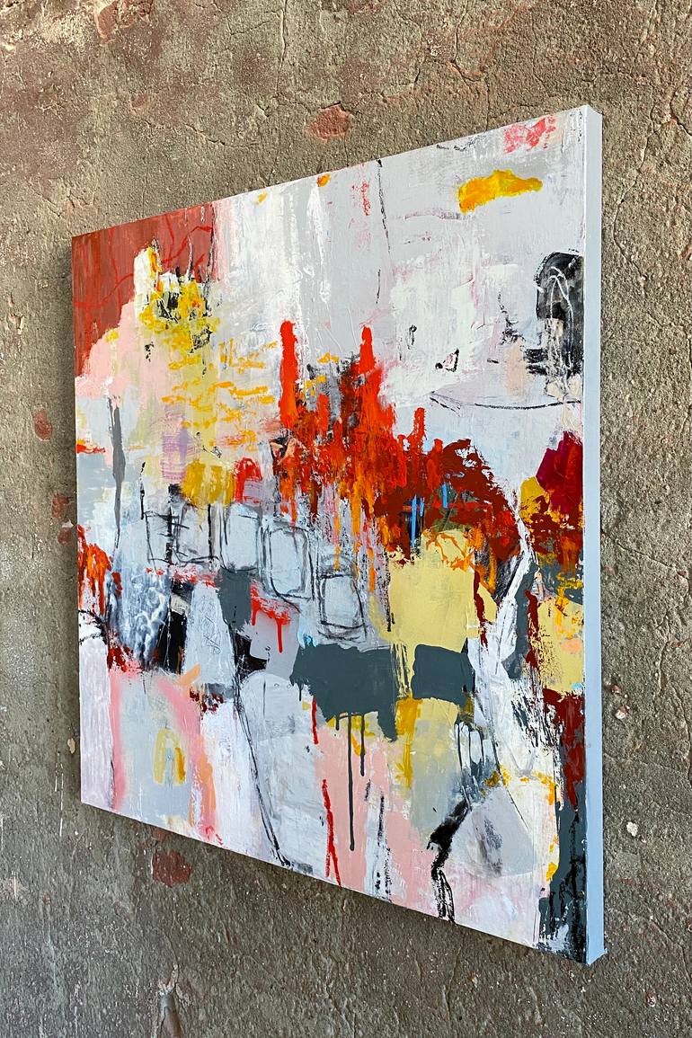 Original Abstract Expressionism Abstract Painting by Jeffrey Tover