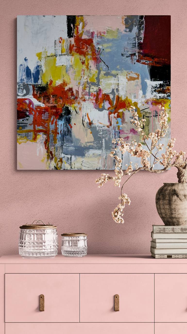 Original Abstract Expressionism Abstract Painting by Jeffrey Tover