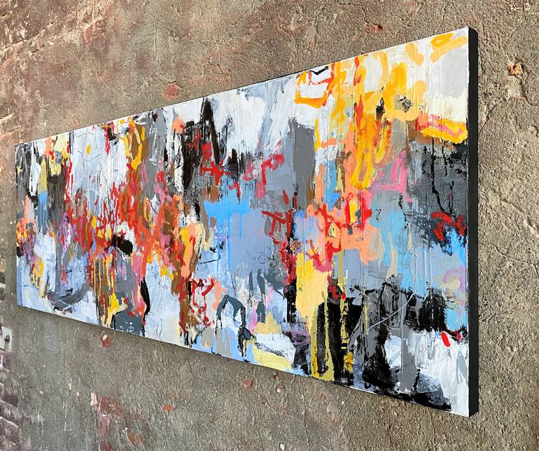 Original Abstract Expressionism Abstract Painting by Jeffrey Tover