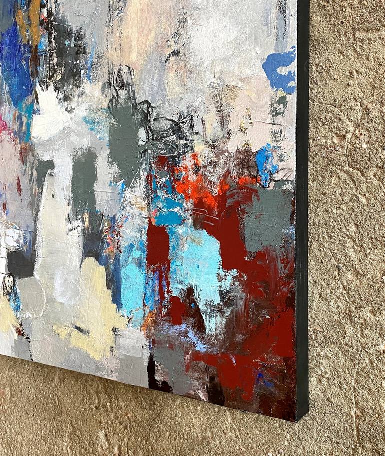 Original Abstract Expressionism Abstract Painting by Jeffrey Tover