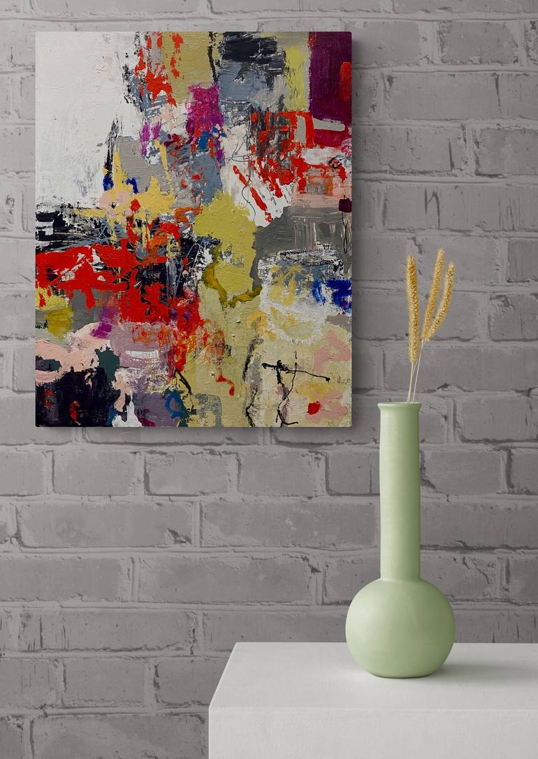 Original Abstract Painting by Jeffrey Tover