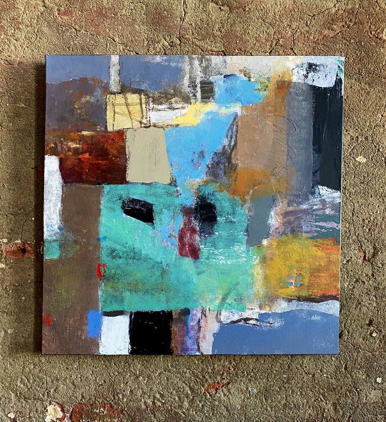 Original Abstract Expressionism Abstract Painting by Jeffrey Tover