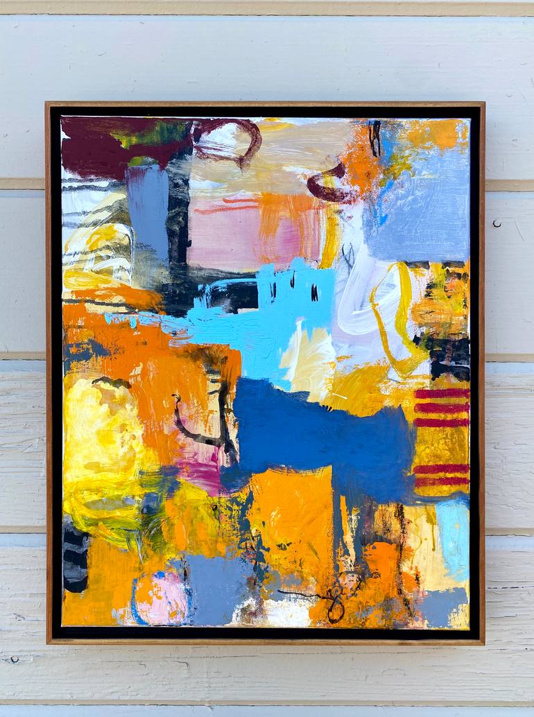 Original Abstract Expressionism Abstract Painting by Jeffrey Tover