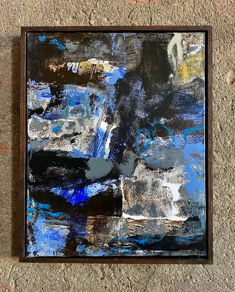Original Abstract Expressionism Abstract Painting by Jeffrey Tover