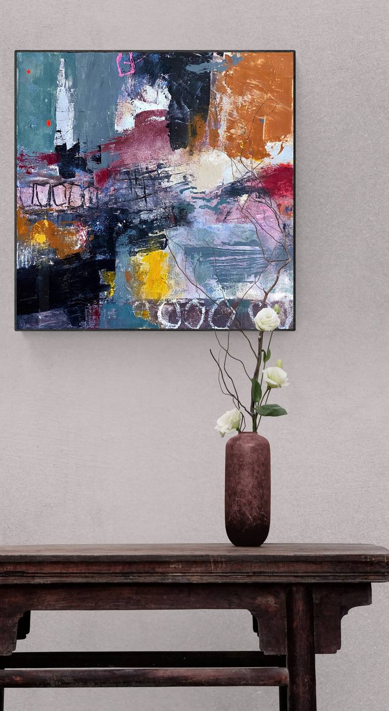 Original Abstract Expressionism Abstract Painting by Jeffrey Tover