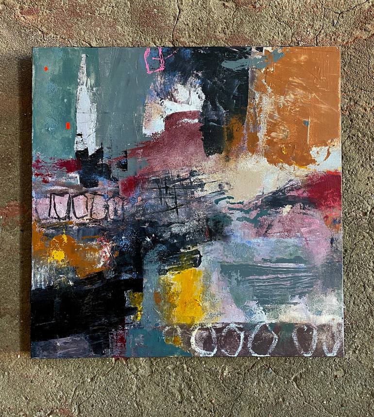 Original Abstract Expressionism Abstract Painting by Jeffrey Tover