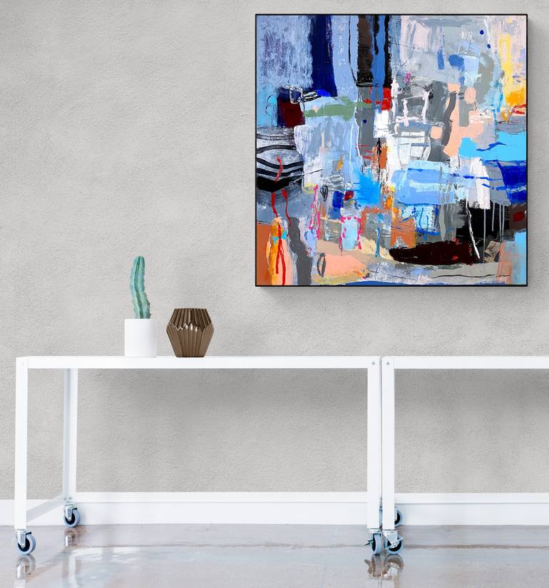 Original Abstract Expressionism Abstract Painting by Jeffrey Tover