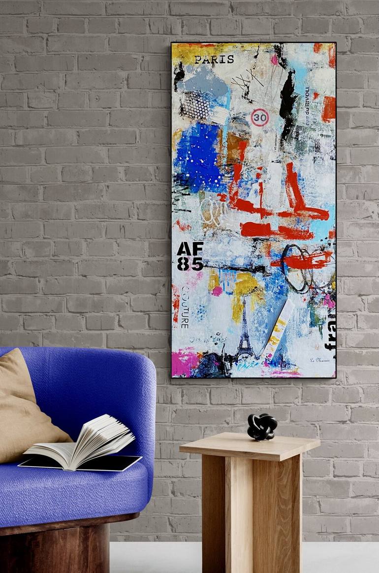 Original Abstract Expressionism Abstract Painting by Jeffrey Tover