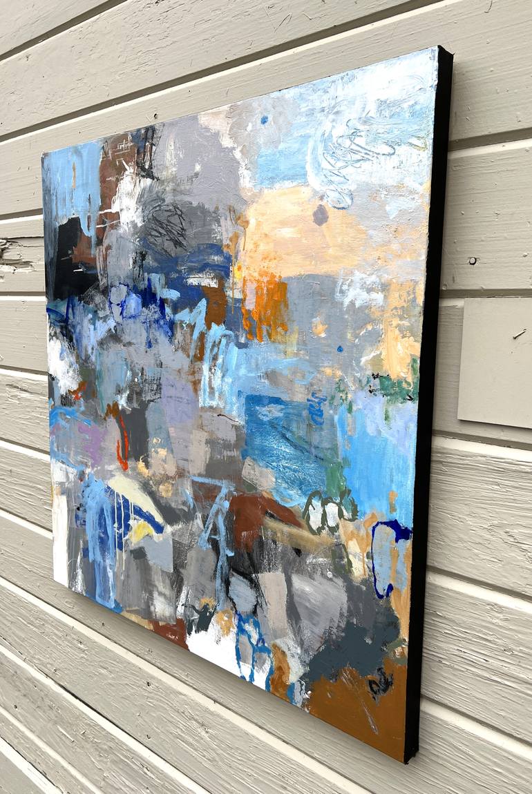 Original Abstract Expressionism Abstract Painting by Jeffrey Tover