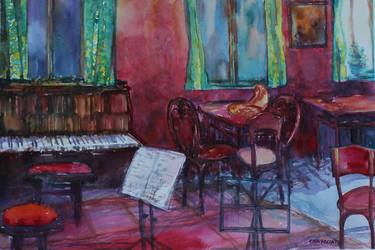 Print of Conceptual Interiors Paintings by Elisaveta Ilieva