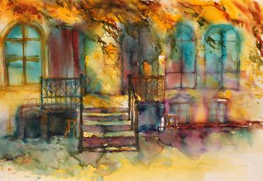 Print of Architecture Paintings by Elisaveta Ilieva