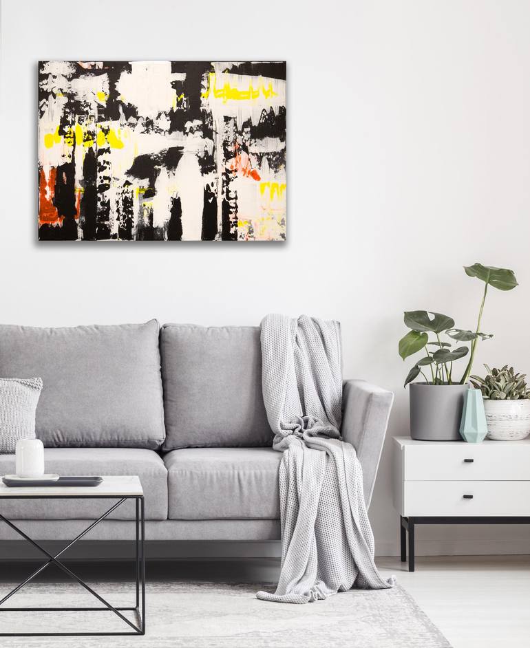 Original Abstract Painting by Kris M