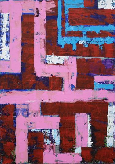 Original Contemporary Abstract Paintings by Kris M