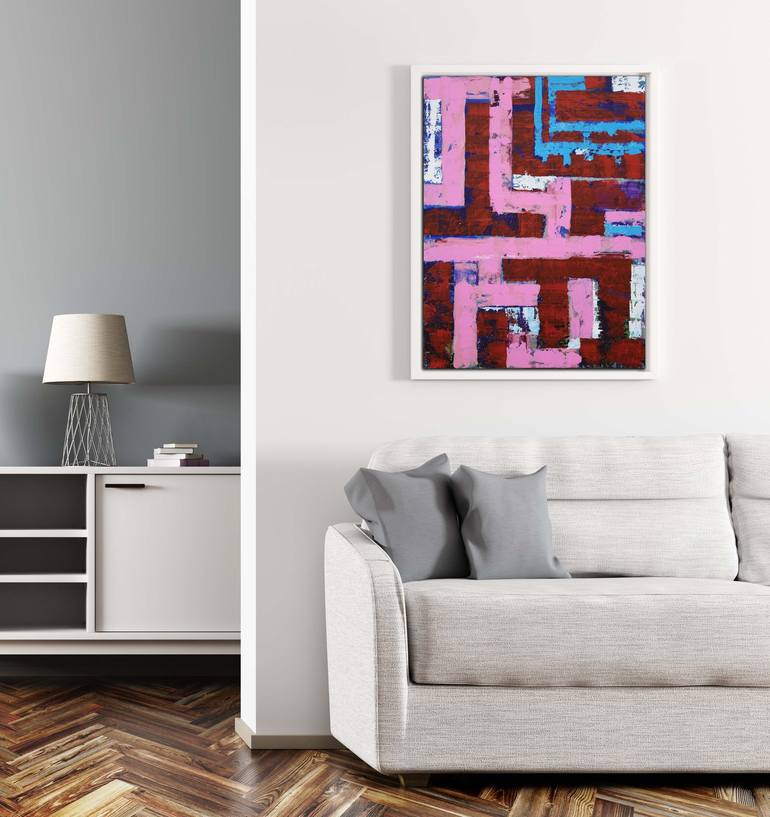 Original Abstract Painting by Kris M