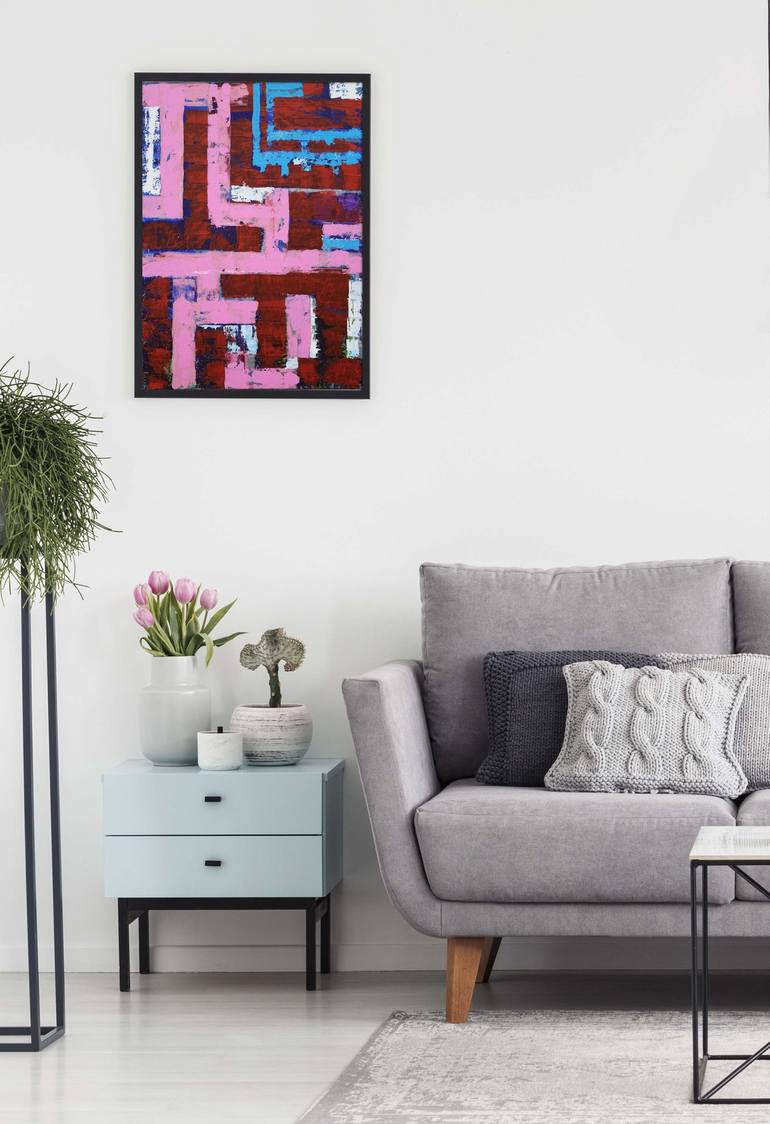 Original Contemporary Abstract Painting by Kris M