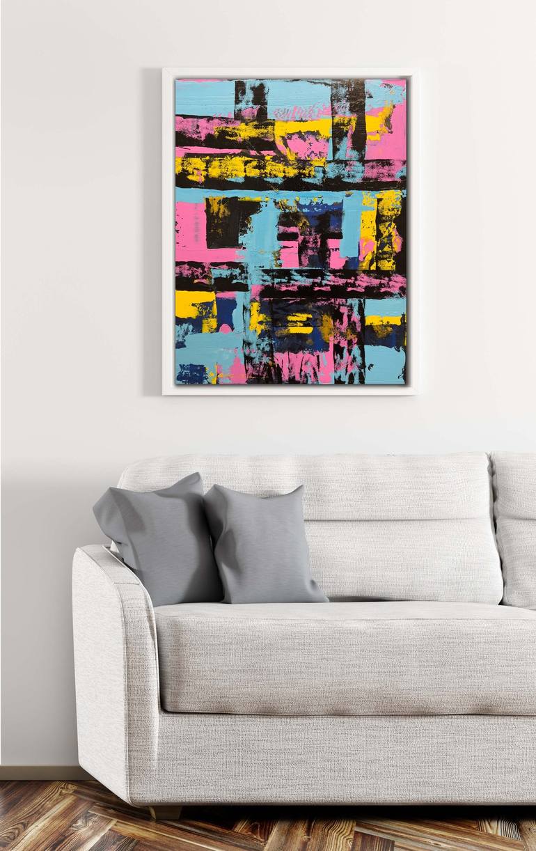 Original Contemporary Abstract Painting by Kris M