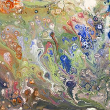 Original Contemporary Abstract Painting by Kris M