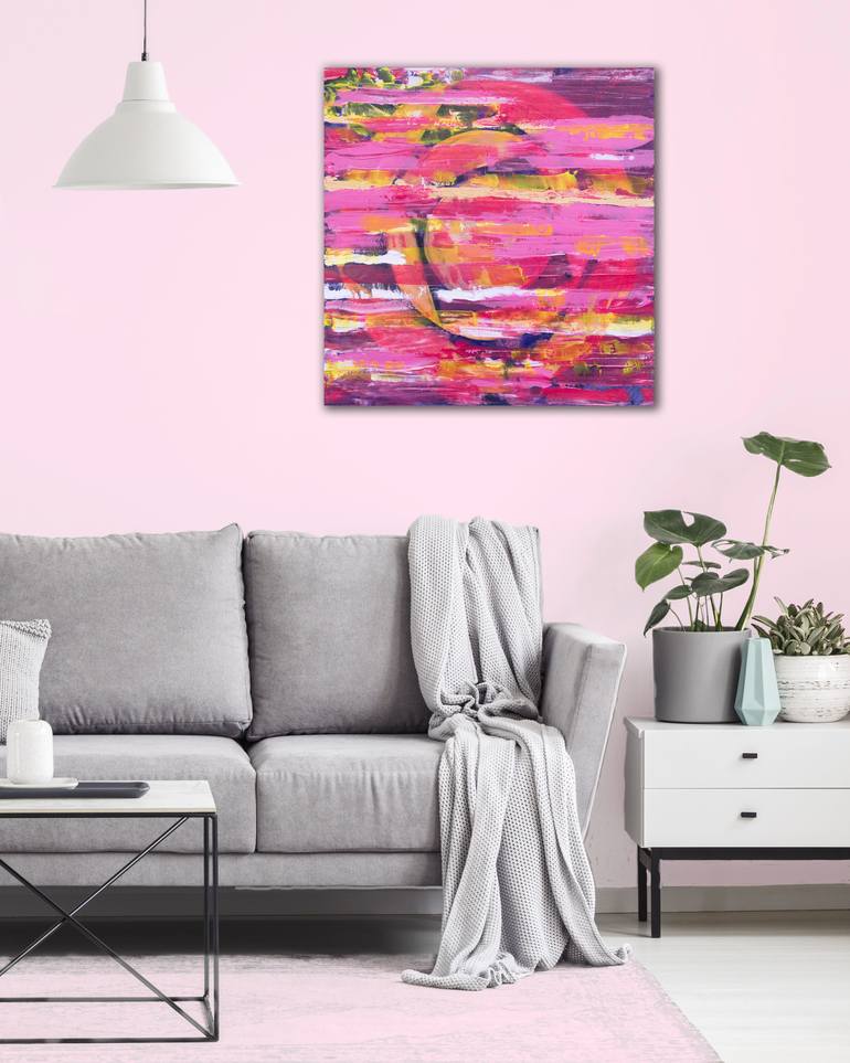Original Modern Abstract Painting by Kris M