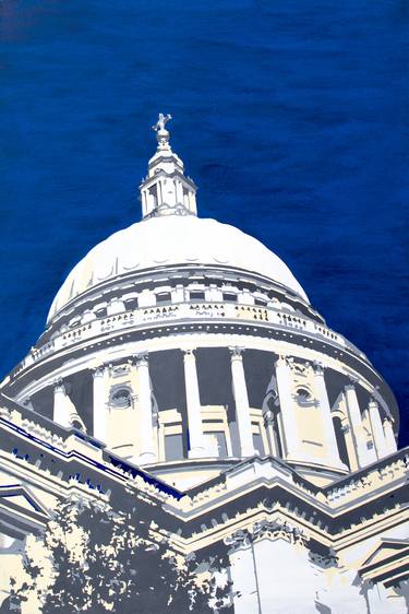 Paintings Of London Series St Paul S Dome Painting By Kris