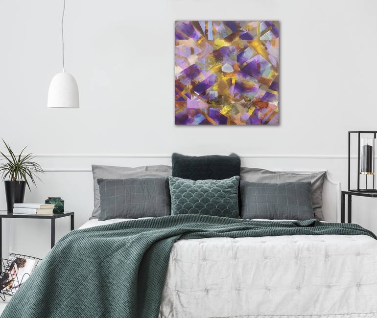 Original Fine Art Abstract Painting by Kris M