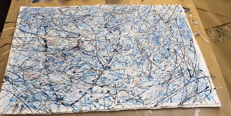 Original Abstract Painting by Kris M