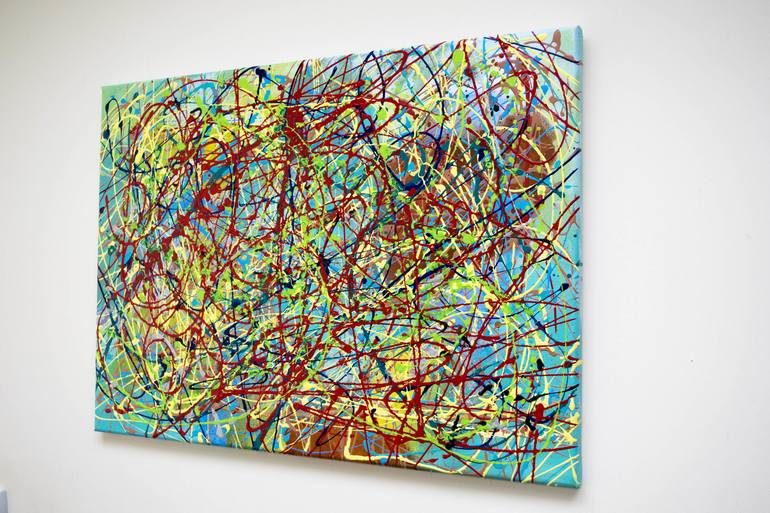 Original Abstract Painting by Kris M