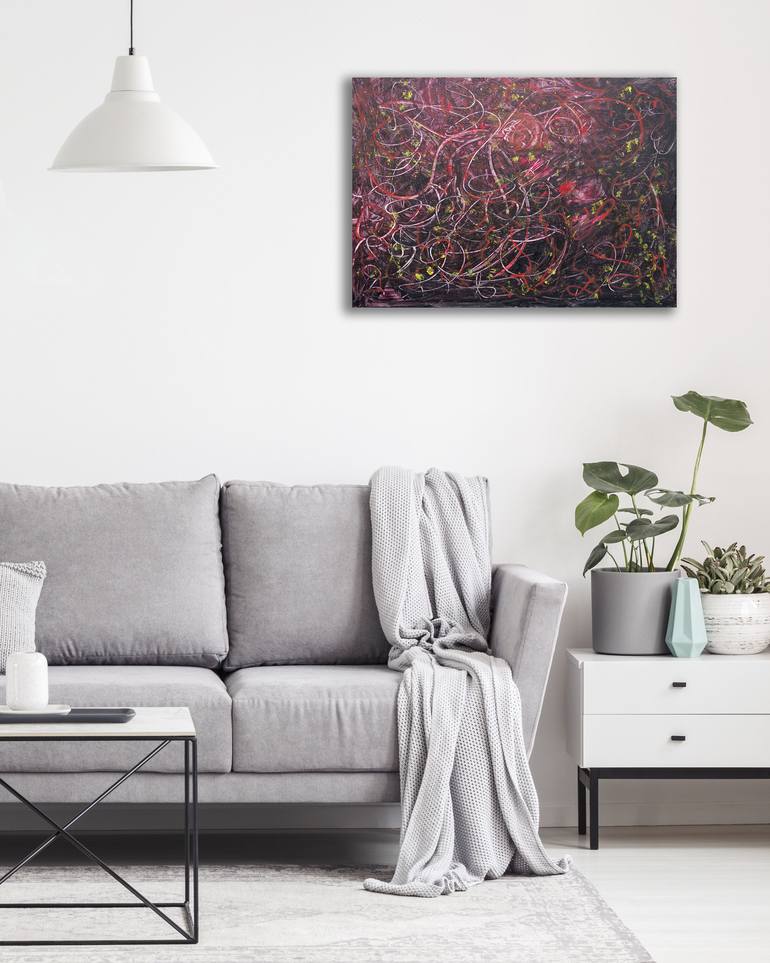 Original Abstract Painting by Kris M