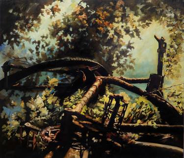 Original Bike Paintings by Denis Shevchuk