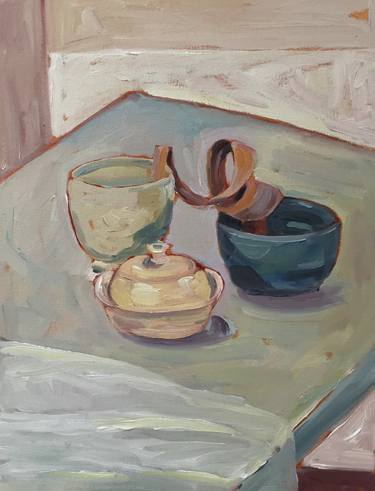 Print of Expressionism Still Life Paintings by Laurie Foote