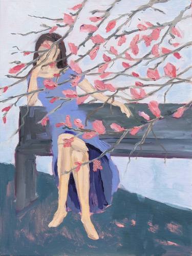 Print of Figurative Women Paintings by Laurie Foote