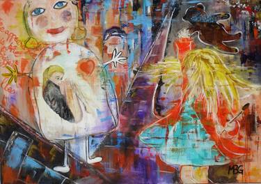 Original Women Paintings by Marie-Blanche Giannorsi
