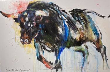 Original Animal Paintings by Marie-Blanche Giannorsi