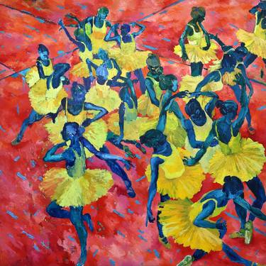 Original Fine Art Performing Arts Paintings by Dominic-Petru Virtosu