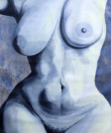 Original Figurative Nude Paintings by Dominic-Petru Virtosu