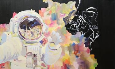 Print of Outer Space Paintings by Dominic-Petru Virtosu