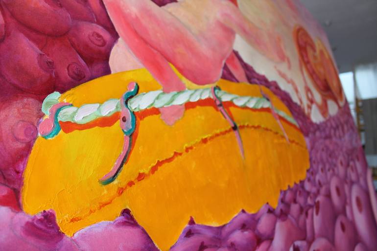 Original Figurative Fantasy Painting by Dominic-Petru Virtosu