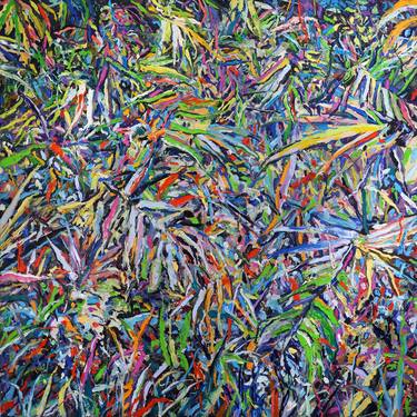 Original Abstract Expressionism Nature Paintings by Dominic-Petru Virtosu